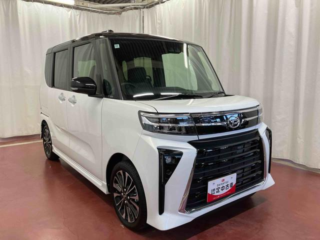 タントカスタムRSひょう害車 元試乗車 1オーナー ターボ 両側電動スライドドア アイドリングストップ 電動格納ミラー シートヒーター オートマチック LEDヘッドランプ オートライト スマートキー プッシュスタート(長崎県)の中古車