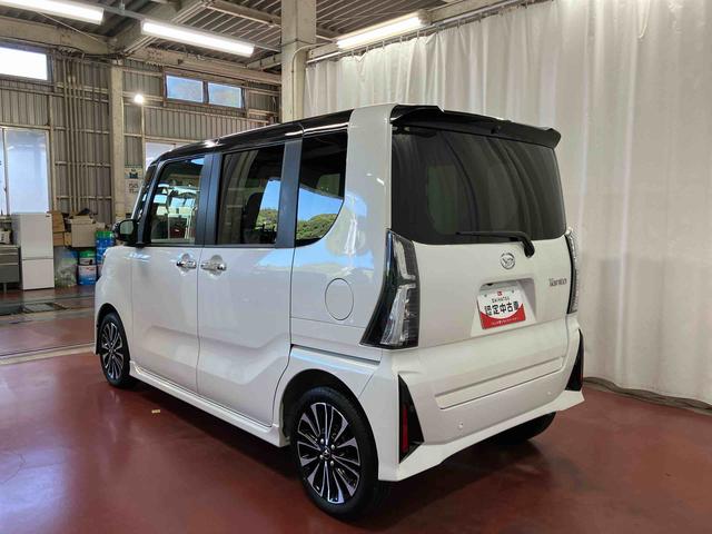 タントカスタムRSひょう害車 元試乗車 1オーナー ターボ 両側電動スライドドア アイドリングストップ 電動格納ミラー シートヒーター オートマチック LEDヘッドランプ オートライト スマートキー プッシュスタート(長崎県)の中古車