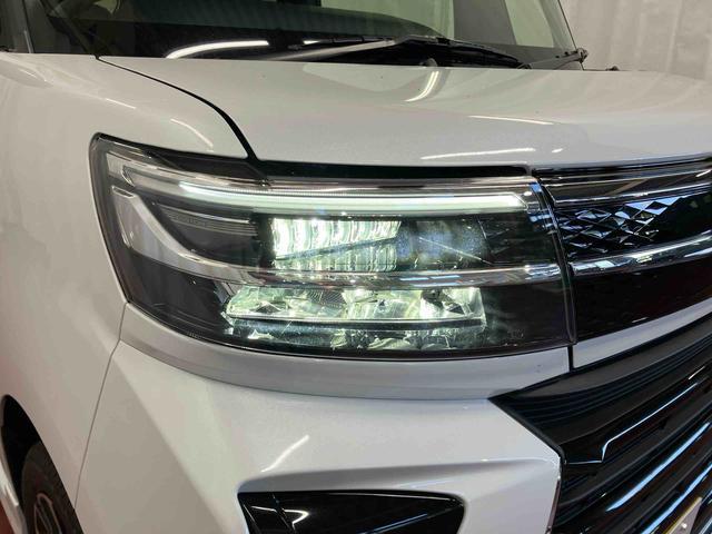 タントカスタムRSひょう害車 元試乗車 1オーナー ターボ 両側電動スライドドア アイドリングストップ 電動格納ミラー シートヒーター オートマチック LEDヘッドランプ オートライト スマートキー プッシュスタート(長崎県)の中古車