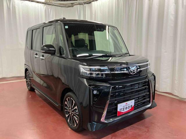 タントカスタムRS1オーナー ターボ ディスプレイオーディオ ブルートゥース 両側電動スライドドア アイドリングストップ 電動格納ミラー シートヒーター LEDヘッドランプ TV オートライト スマートキー(長崎県)の中古車
