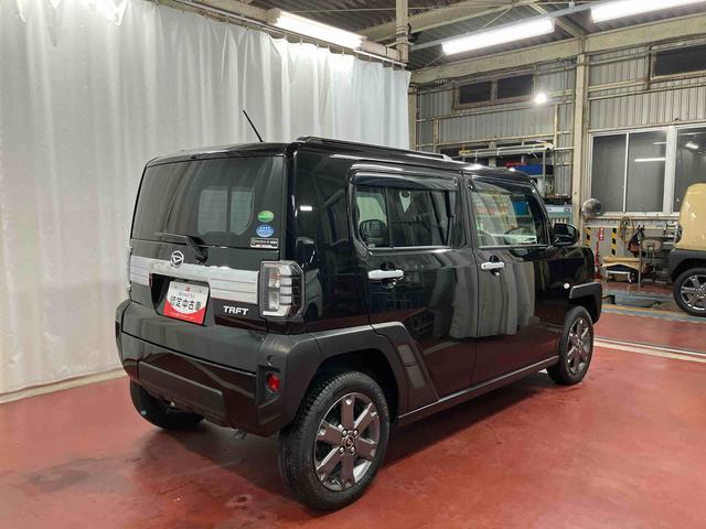 タフトGターボ下取車 ナビ ブルートゥース ドライブレコーダー ETC バックカメラ 衝突被害軽減システム 誤発進抑制装置 アダプティブクルーズコントロール シートヒーター LEDヘッドランプ オートライト(長崎県)の中古車