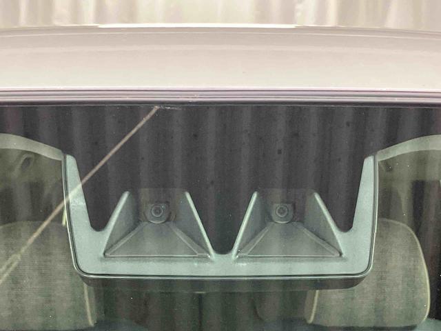 ムーヴキャンバスストライプスG届出済未使用車 元展示車 禁煙 衝突被害軽減システム スマートキー プッシュスタート シートヒーター LEDヘッドランプ オートマチックハイビーム オートライト ベンチシート 衝突安全ボディ(長崎県)の中古車