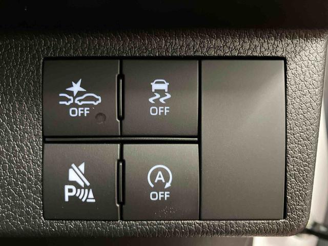 ムーヴキャンバスストライプスG届出済未使用車 元展示車 禁煙 衝突被害軽減システム スマートキー プッシュスタート シートヒーター LEDヘッドランプ オートマチックハイビーム オートライト ベンチシート 衝突安全ボディ(長崎県)の中古車