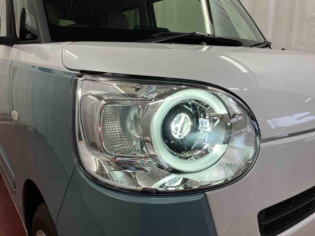 ムーヴキャンバスストライプスG届出済未使用車 元展示車 禁煙 衝突被害軽減システム スマートキー プッシュスタート シートヒーター LEDヘッドランプ オートマチックハイビーム オートライト ベンチシート 衝突安全ボディ(長崎県)の中古車