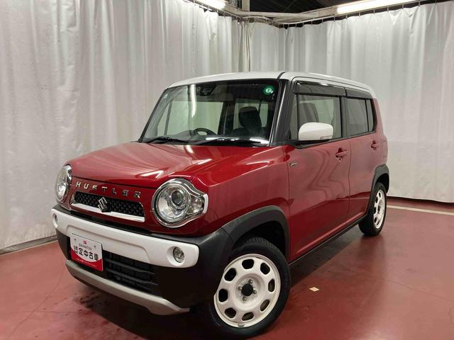 ハスラーＪスタイル下取車　ナビ　ブルートゥース　ＥＴＣ　衝突被害軽減システム　イモビライザー　シートヒーター　スマートキー　運転席エアバッグ　助手席エアバッグ　バックカメラ　ＡＢＳ　エコアイドル　オートライト（長崎県）の中古車