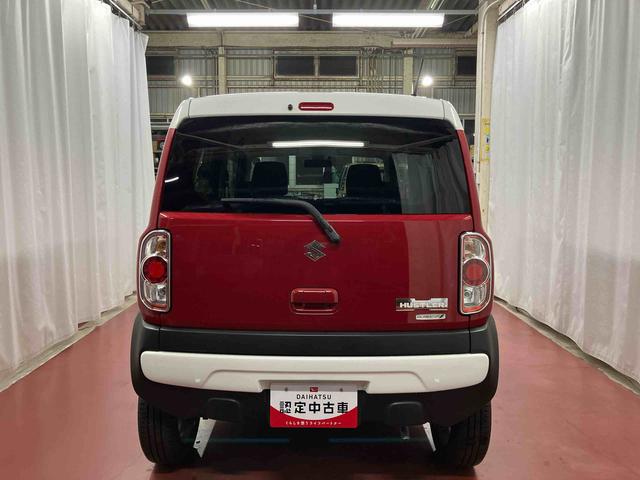 ハスラーＪスタイル下取車　ナビ　ブルートゥース　ＥＴＣ　衝突被害軽減システム　イモビライザー　シートヒーター　スマートキー　運転席エアバッグ　助手席エアバッグ　バックカメラ　ＡＢＳ　エコアイドル　オートライト（長崎県）の中古車