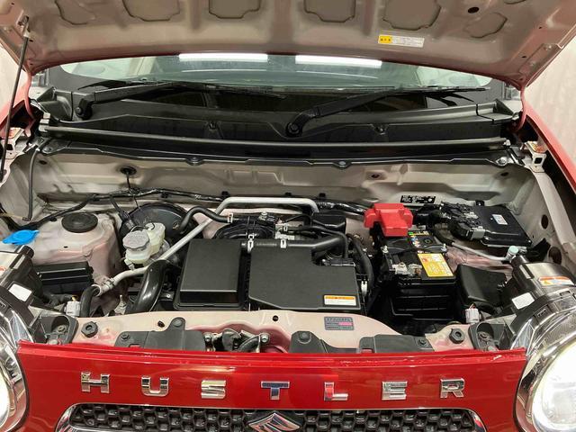 ハスラーＪスタイル下取車　ナビ　ブルートゥース　ＥＴＣ　衝突被害軽減システム　イモビライザー　シートヒーター　スマートキー　運転席エアバッグ　助手席エアバッグ　バックカメラ　ＡＢＳ　エコアイドル　オートライト（長崎県）の中古車