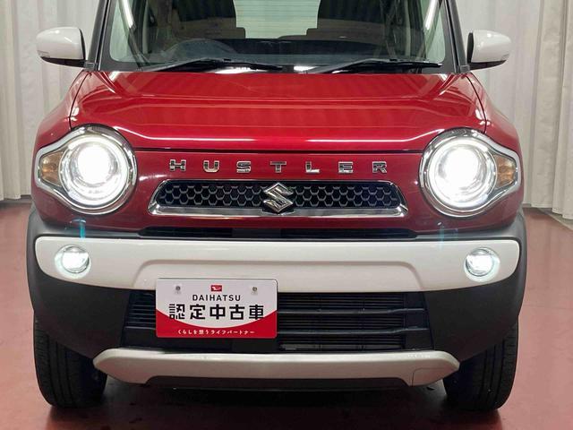 ハスラーＪスタイル下取車　ナビ　ブルートゥース　ＥＴＣ　衝突被害軽減システム　イモビライザー　シートヒーター　スマートキー　運転席エアバッグ　助手席エアバッグ　バックカメラ　ＡＢＳ　エコアイドル　オートライト（長崎県）の中古車