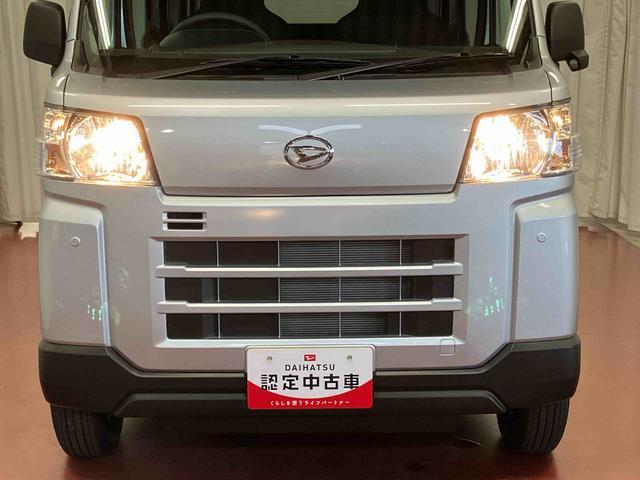 ハイゼットカーゴＤＸ届出済未使用車　元展示車　衝突安全ボディ　キーレスキー　両側スライドドア　アイドリングストップ　オートマチックハイビーム　オートライト　レーンアシスト　運転席エアバッグ　助手席エアバッグ　１オーナー（長崎県）の中古車