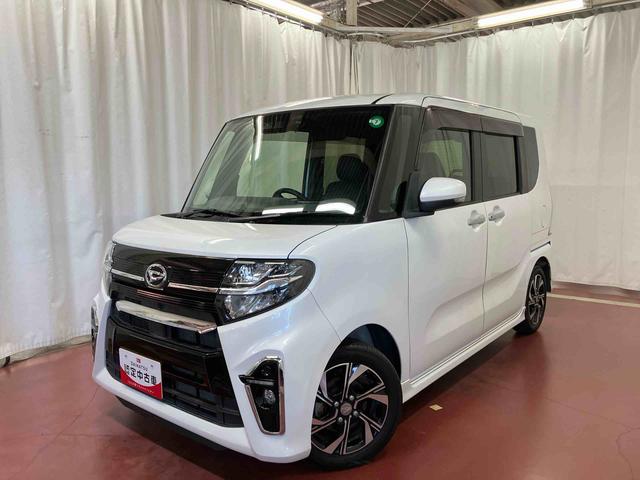 タントカスタムＸ下取車　ナビ　ブルートゥース　ＥＴＣ　ドライブレコーダー　バックカメラ　衝突被害軽減システム　車線逸脱防止　両側電動スライドドア　ベンチシート　シートヒーター　スマートキー　プッシュスタート（長崎県）の中古車