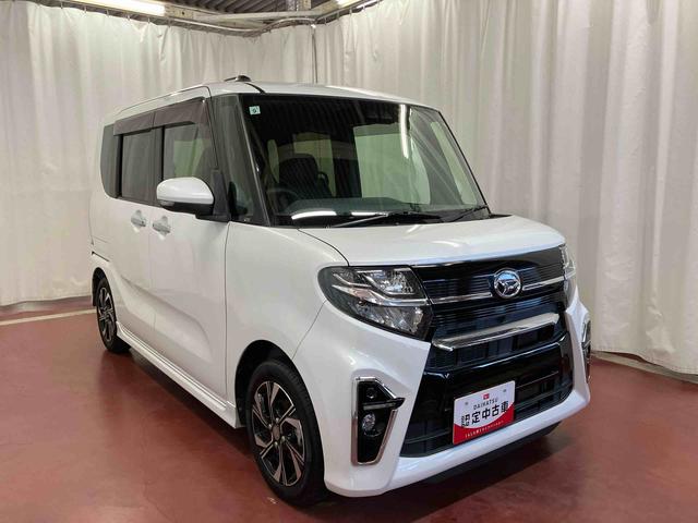 タントカスタムＸ下取車　ナビ　ブルートゥース　ＥＴＣ　ドライブレコーダー　バックカメラ　衝突被害軽減システム　車線逸脱防止　両側電動スライドドア　ベンチシート　シートヒーター　スマートキー　プッシュスタート（長崎県）の中古車