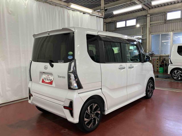 タントカスタムＸ下取車　ナビ　ブルートゥース　ＥＴＣ　ドライブレコーダー　バックカメラ　衝突被害軽減システム　車線逸脱防止　両側電動スライドドア　ベンチシート　シートヒーター　スマートキー　プッシュスタート（長崎県）の中古車