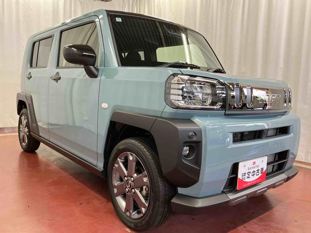 タフトＧ　ダーククロムベンチャー元試乗車　１オ−ナ−　アダプティブクルーズコントロール　オートマチックハイビーム　ＬＥＤヘッドランプ　レーンキープアシスト　アイドリングストップ　電動格納ミラー　記録簿　スマートキー　ガラスルーフ（長崎県）の中古車