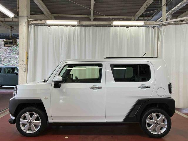 タフトＧ　クロムベンチャー１オーナー　衝突被害軽減システム　車線逸脱警報装置　シートヒーター　ガラスルーフ　アイドリングストップ　ＬＥＤヘッドランプ　オートライト　オートマチックハイビーム　スマートキー　プッシュスタート（長崎県）の中古車