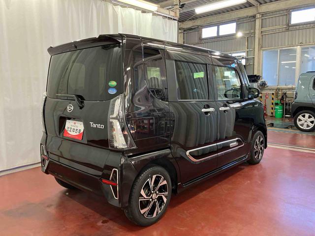 タントカスタムＸスタイルセレクション下取車　ナビ　ブルートゥース　ドライブレコーダー　衝突被害軽減システム　レーンキープ　両側電動スライドドア　ＬＥＤヘッドランプ　オートライト　オートマチックハイビーム　シートヒータ　スマートキー（長崎県）の中古車
