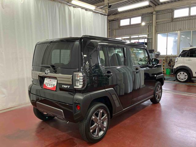 タフトＧ　ダーククロムベンチャー元展示車　届出済未使用車　ディスプレイオーディオ　ブルートゥース　衝突被害軽減システム　アダプティブクルーズコントロール　シートヒーター　ＬＥＤヘッドランプ　オートライト　オートマチックハイビーム（長崎県）の中古車