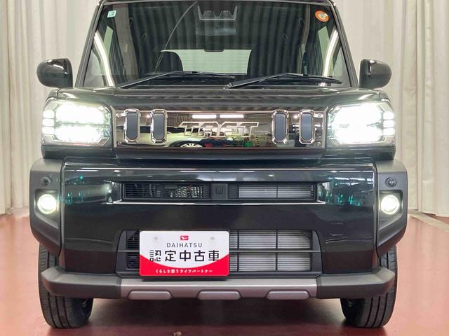 タフトＧ　ダーククロムベンチャー元展示車　届出済未使用車　ディスプレイオーディオ　ブルートゥース　衝突被害軽減システム　アダプティブクルーズコントロール　シートヒーター　ＬＥＤヘッドランプ　オートライト　オートマチックハイビーム（長崎県）の中古車