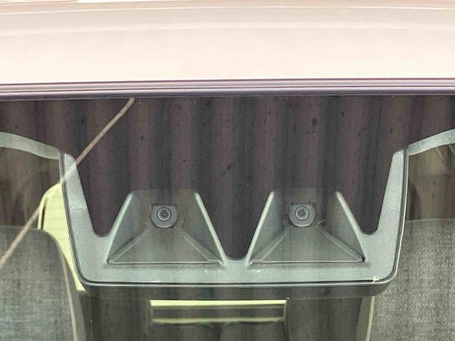 ムーヴキャンバスストライプスＧ届出済未使用車　元展示車　アイドリングストップ　禁煙　スマートキー　プッシュスタート　シートヒーター　１オーナー車　ＬＥＤヘッドランプ　車線逸脱警報　ベンチシート　オートマチックハイビーム（長崎県）の中古車