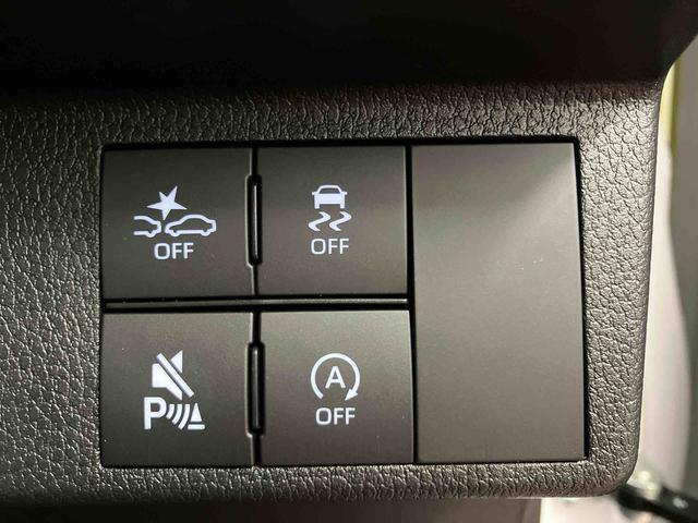 ムーヴキャンバスストライプスＧ届出済未使用車　元展示車　アイドリングストップ　禁煙　スマートキー　プッシュスタート　シートヒーター　１オーナー車　ＬＥＤヘッドランプ　車線逸脱警報　ベンチシート　オートマチックハイビーム（長崎県）の中古車