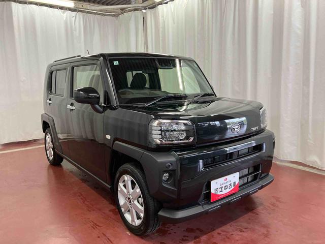 タフトG元試乗車 衝突被害軽減システム アダプティブクルーズコントロール シートヒーター ガラスルーフ スマートキー プッシュスタート 車線逸脱防止 アイドリングストップ LEDヘッドランプ オートライト(長崎県)の中古車