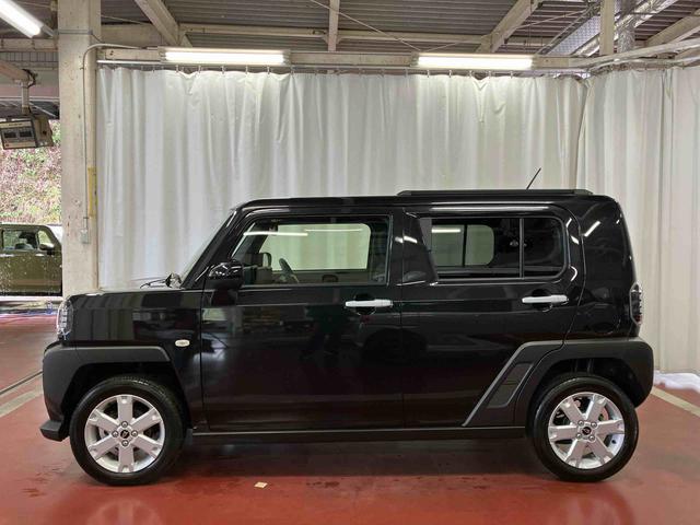 タフトG元試乗車 衝突被害軽減システム アダプティブクルーズコントロール シートヒーター ガラスルーフ スマートキー プッシュスタート 車線逸脱防止 アイドリングストップ LEDヘッドランプ オートライト(長崎県)の中古車