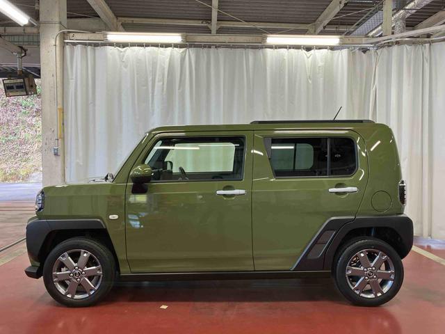 タフトGターボ1オーナー ターボ 衝突被害軽減システム 誤発進抑制装置 アダプティブクルーズコントロール LEDヘッドランプ オートライト オートマチックハイビーム スマートキー シートヒーター 電動格納ミラー(長崎県)の中古車