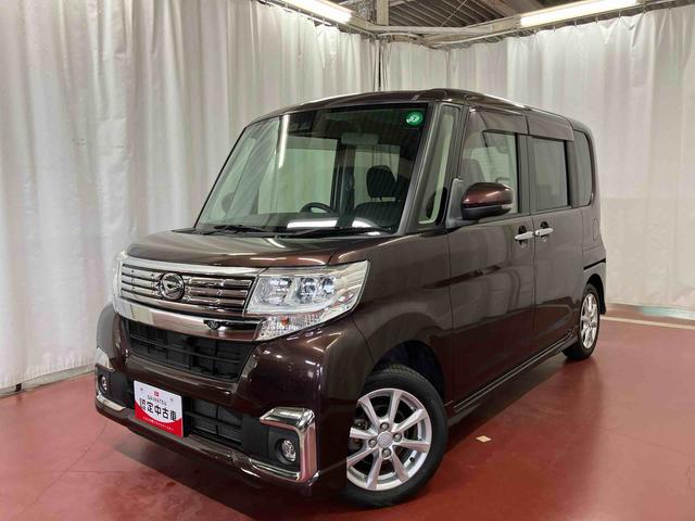 タントカスタムX SAIII下取車 メモリーナビ バックカメラ LEDヘッドランプ オートライト 衝突被害軽減システム スマートキー プッシュスタート 片側電動両側スライドドア 運転席エアバッグ 助手席エアバッグ(長崎県)の中古車