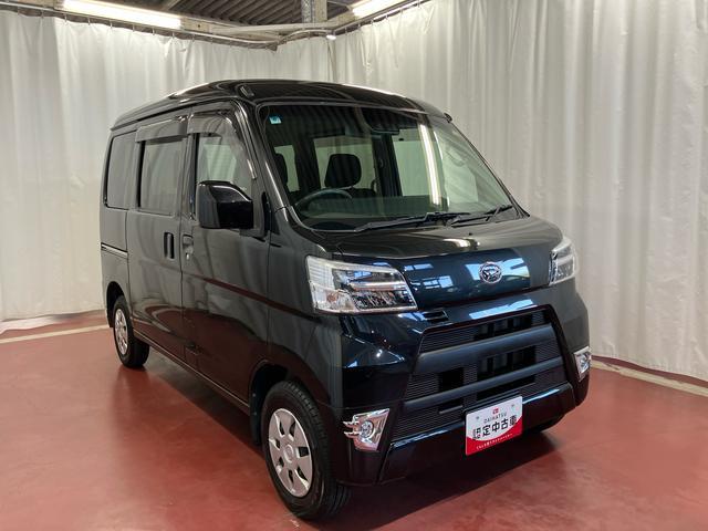 ハイゼットカーゴクルーズターボＳＡIII下取車　ナビ　ブルートゥース　衝突被害軽減システム　横滑防止　レーンキープアシスト　ＬＥＤヘッドランプ　オートライト　オートマチックハイビーム　アイドリングストップ　キーレス　ＡＢＳ（長崎県）の中古車