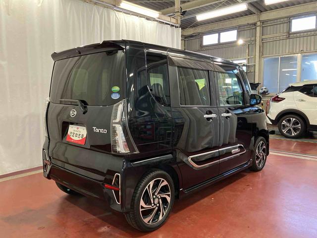タントカスタムＲＳスタイルセレクション下取車　９インチナビ　ブルートゥース　ＥＴＣ　ドライブレコーダー　パノラマカメラ　衝突被害軽減システム　両側電動スライドドア　アダプティブクルーズコントロール　シートヒーター　ＬＥＤヘッドランプ（長崎県）の中古車