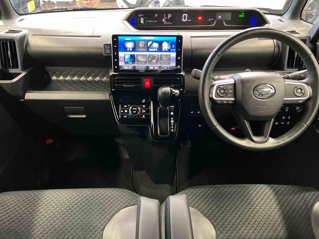 タントカスタムＲＳスタイルセレクション下取車　９インチナビ　ブルートゥース　ＥＴＣ　ドライブレコーダー　パノラマカメラ　衝突被害軽減システム　両側電動スライドドア　アダプティブクルーズコントロール　シートヒーター　ＬＥＤヘッドランプ（長崎県）の中古車