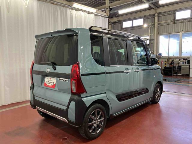 タントファンクロス元試乗車　ナビ　ブルートゥース　ドライブレコーダー　パノラマモニター　パノラマモニター　衝突被害軽減システム　レーンキープアシスト　両側電動スライドドア　シートヒータ　ワンオーナー　ＬＥＤヘッドランプ（長崎県）の中古車