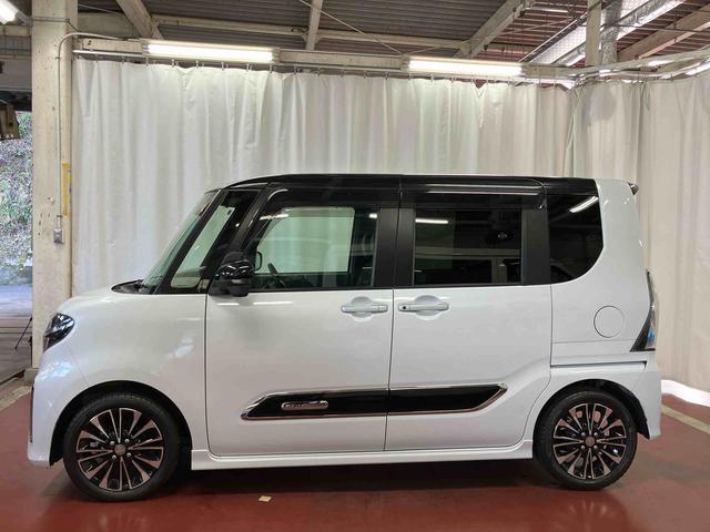 タントカスタムＲＳセレクション下取車　ナビ　ブルートゥース　ドライブレコーダー　パノラマモニター　衝突被害軽減システム　アダプティブクルーズコントロール　両側電動スライドドアー　スマートキー　プッシュスタート　シートヒーター（長崎県）の中古車