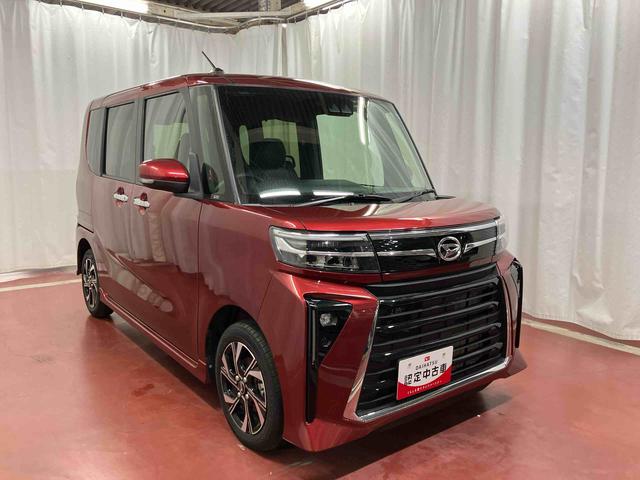 タントカスタムＸ元試乗車　ディスプレイオーディオ　ブルートゥース　ドライブレコーダー　バックモニター　衝突被害軽減システム　車線逸脱防止　スマートキー　シートヒーター　両側電動スライドドア　ＬＥＤヘッドランプ（長崎県）の中古車