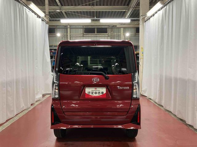 タントカスタムＸ元試乗車　ディスプレイオーディオ　ブルートゥース　ドライブレコーダー　バックモニター　衝突被害軽減システム　車線逸脱防止　スマートキー　シートヒーター　両側電動スライドドア　ＬＥＤヘッドランプ（長崎県）の中古車