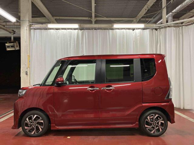 タントカスタムＸ元試乗車　ディスプレイオーディオ　ブルートゥース　ドライブレコーダー　バックモニター　衝突被害軽減システム　車線逸脱防止　スマートキー　シートヒーター　両側電動スライドドア　ＬＥＤヘッドランプ（長崎県）の中古車