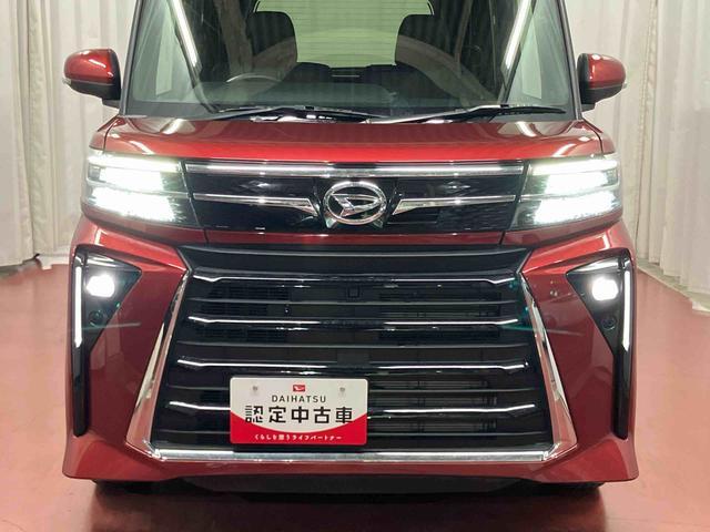 タントカスタムＸ元試乗車　ディスプレイオーディオ　ブルートゥース　ドライブレコーダー　バックモニター　衝突被害軽減システム　車線逸脱防止　スマートキー　シートヒーター　両側電動スライドドア　ＬＥＤヘッドランプ（長崎県）の中古車