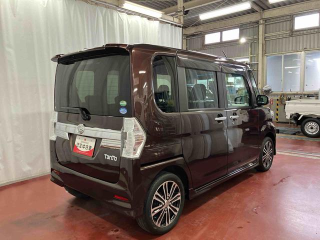 タントカスタムRS トップエディションSAII下取車 ターボ ナビ ブルートゥース ETC バックモニター 衝突被害軽減システム VSC 誤発進抑制 両側電動スライドドア 横滑防止 スマートキー LEDヘッドランプ オートライト ベンチシート(長崎県)の中古車