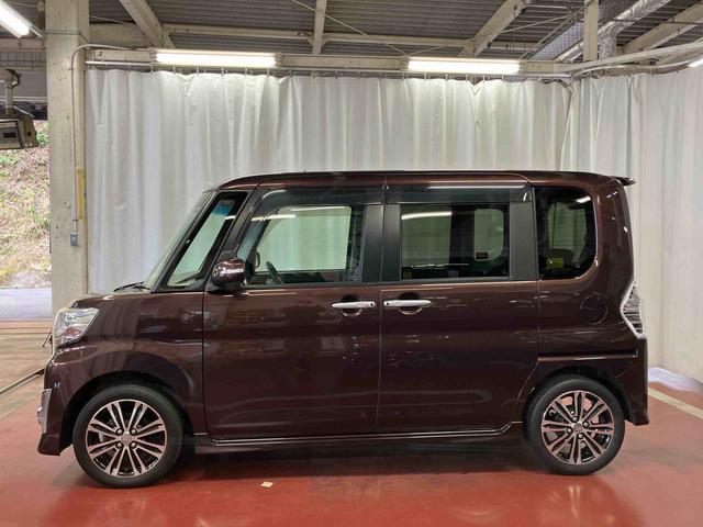 タントカスタムRS トップエディションSAII下取車 ターボ ナビ ブルートゥース ETC バックモニター 衝突被害軽減システム VSC 誤発進抑制 両側電動スライドドア 横滑防止 スマートキー LEDヘッドランプ オートライト ベンチシート(長崎県)の中古車