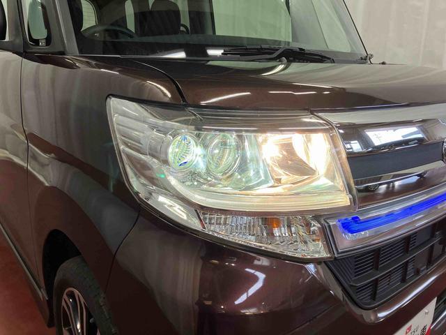 タントカスタムRS トップエディションSAII下取車 ターボ ナビ ブルートゥース ETC バックモニター 衝突被害軽減システム VSC 誤発進抑制 両側電動スライドドア 横滑防止 スマートキー LEDヘッドランプ オートライト ベンチシート(長崎県)の中古車