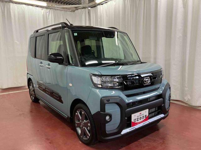 タントファンクロスターボ元試乗車 ターボ 衝突被害軽減システム レーンキープアシスト 両側電動スライドドア シートヒーター LEDヘッドランプ オートライト オートマチックハイビーム ベンチシート アイドリングストップ(長崎県)の中古車