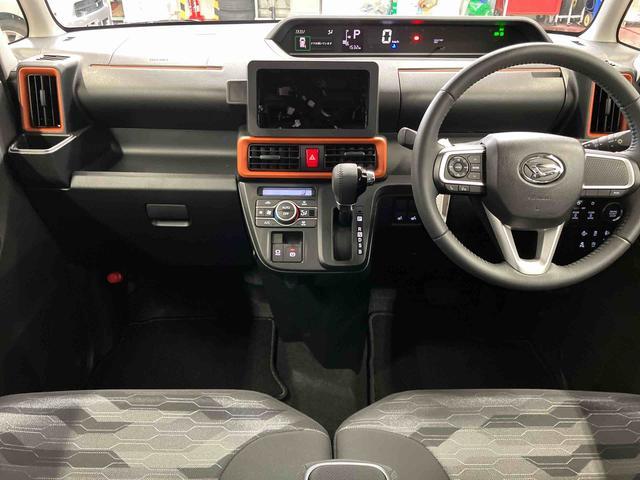 タントファンクロスターボ元試乗車 ターボ 衝突被害軽減システム レーンキープアシスト 両側電動スライドドア シートヒーター LEDヘッドランプ オートライト オートマチックハイビーム ベンチシート アイドリングストップ(長崎県)の中古車