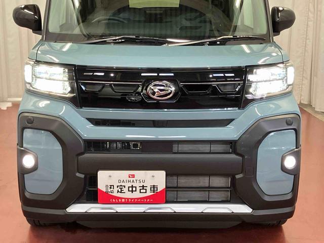 タントファンクロスターボ元試乗車 ターボ 衝突被害軽減システム レーンキープアシスト 両側電動スライドドア シートヒーター LEDヘッドランプ オートライト オートマチックハイビーム ベンチシート アイドリングストップ(長崎県)の中古車