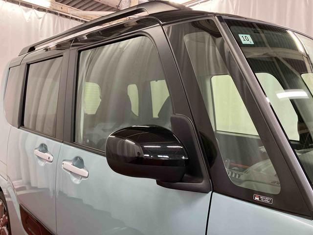 タントファンクロスターボ元試乗車 ターボ 衝突被害軽減システム レーンキープアシスト 両側電動スライドドア シートヒーター LEDヘッドランプ オートライト オートマチックハイビーム ベンチシート アイドリングストップ(長崎県)の中古車