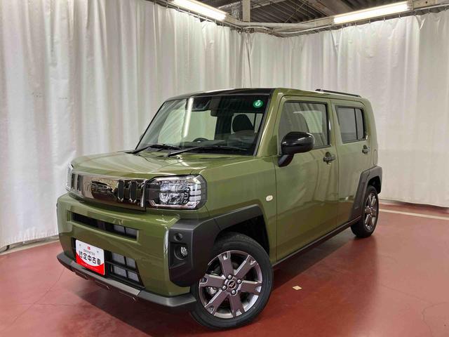 タフトG ダーククロムベンチャー元試乗車 衝突被害軽減システム レーンキープアシスト ガラスルーフ シートヒーター アイドリングストップ LEDヘッドランプ オートマチックハイビーム 電動格納ミラー スマートキー 衝突安全ボディ(長崎県)の中古車