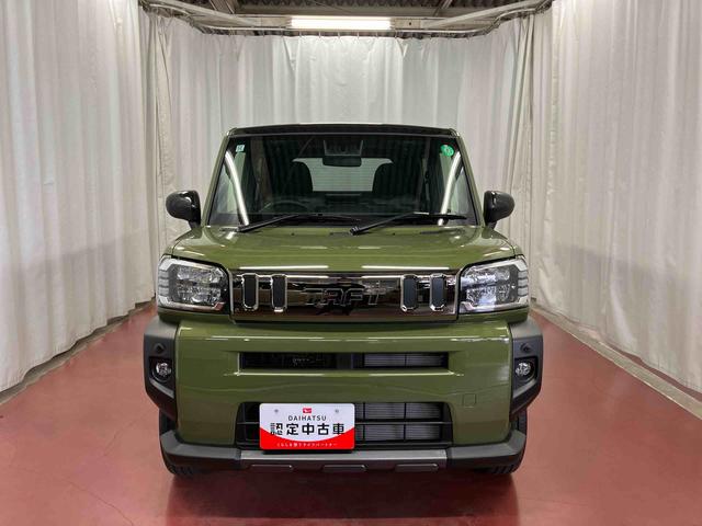 タフトG ダーククロムベンチャー元試乗車 衝突被害軽減システム レーンキープアシスト ガラスルーフ シートヒーター アイドリングストップ LEDヘッドランプ オートマチックハイビーム 電動格納ミラー スマートキー 衝突安全ボディ(長崎県)の中古車