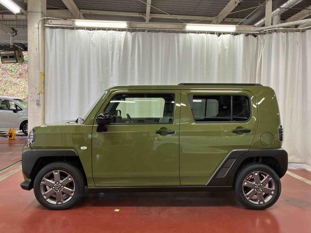 タフトG ダーククロムベンチャー元試乗車 衝突被害軽減システム レーンキープアシスト ガラスルーフ シートヒーター アイドリングストップ LEDヘッドランプ オートマチックハイビーム 電動格納ミラー スマートキー 衝突安全ボディ(長崎県)の中古車