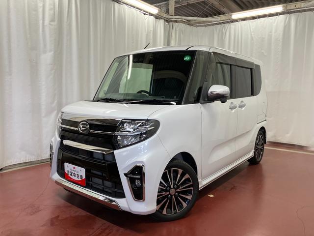 タントカスタムＲＳセレクション下取車　ターボ　ナビ　パノラマモニター　ドライブレコーダー　衝突被害軽減システム　レーンキープアシスト　ＥＴＣ　アダプティブクルーズコントロール　シートヒーター　両側電動スライドドア（長崎県）の中古車