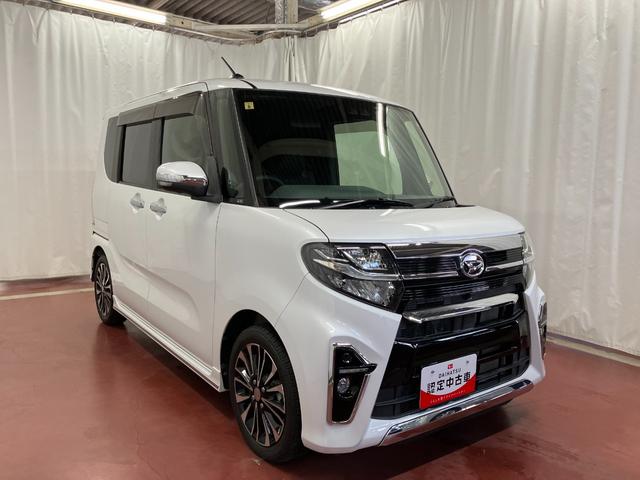 タントカスタムＲＳセレクション下取車　ターボ　ナビ　パノラマモニター　ドライブレコーダー　衝突被害軽減システム　レーンキープアシスト　ＥＴＣ　アダプティブクルーズコントロール　シートヒーター　両側電動スライドドア（長崎県）の中古車