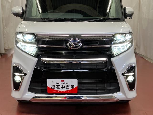 タントカスタムＲＳセレクション下取車　ターボ　ナビ　パノラマモニター　ドライブレコーダー　衝突被害軽減システム　レーンキープアシスト　ＥＴＣ　アダプティブクルーズコントロール　シートヒーター　両側電動スライドドア（長崎県）の中古車