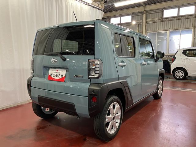 タフトＧ届出済未使用車　元展示車　禁煙　衝突被害軽減システム　レーンキープアシスト　アダプティブクルーズコントロール　シートヒーター　ＵＳＢチャージャー　ＬＥＤヘッドランプ　スマートキー　プッシュスタート（長崎県）の中古車